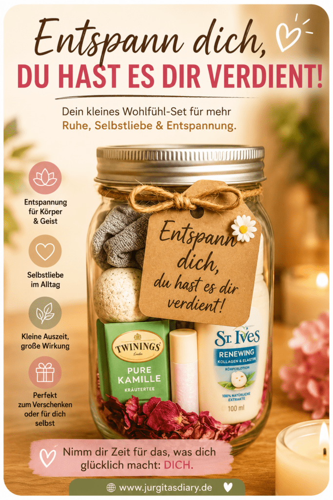 Burnout vorbeugen mit kleinen Geschencken fürt sich selbst